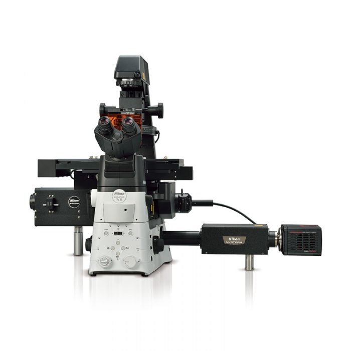 Mikroskop Nikon N-STORM som lokaliserar fluorokromer och skapar högupplösta bilder