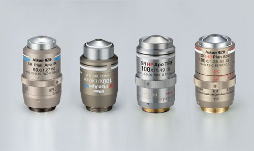 Mikroskopi optik Nikon CFI60 Apokromat TIRF/SR-serien